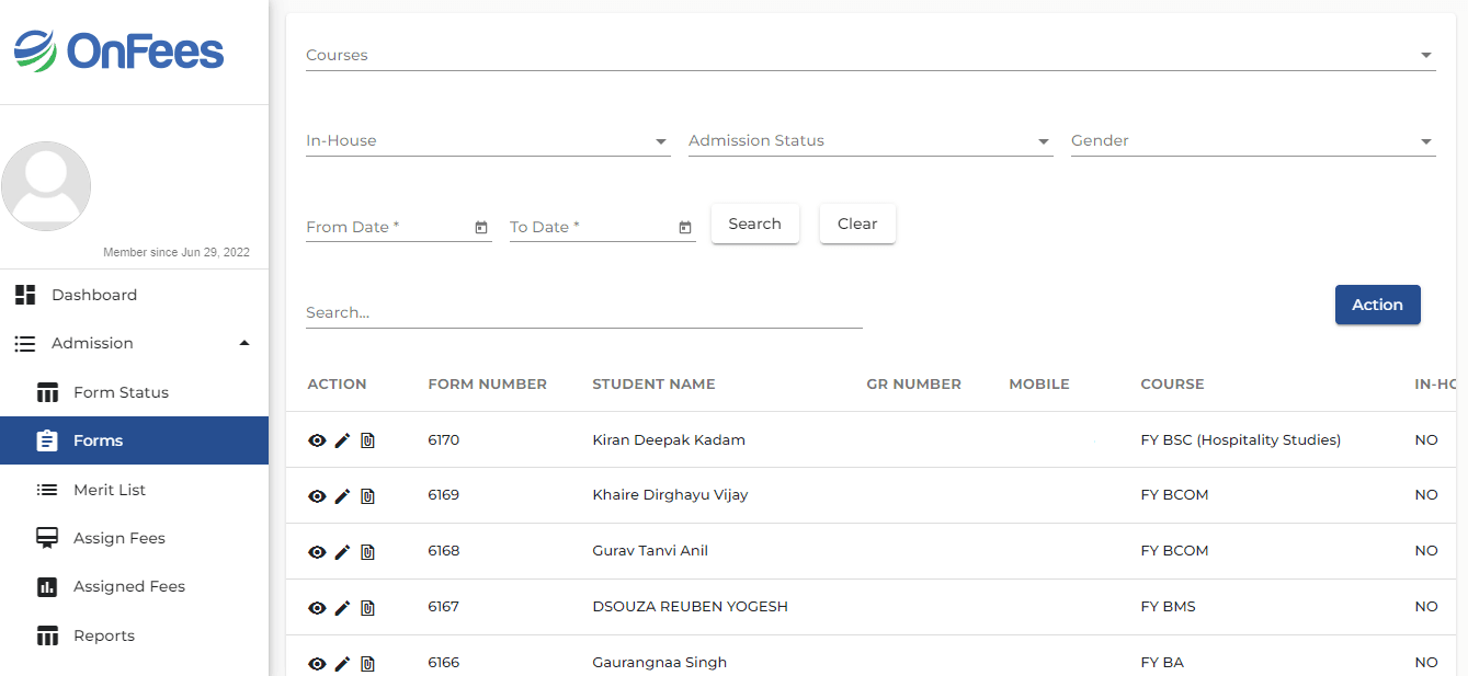Admission Management Illustration